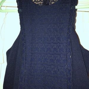 Navy blue dress